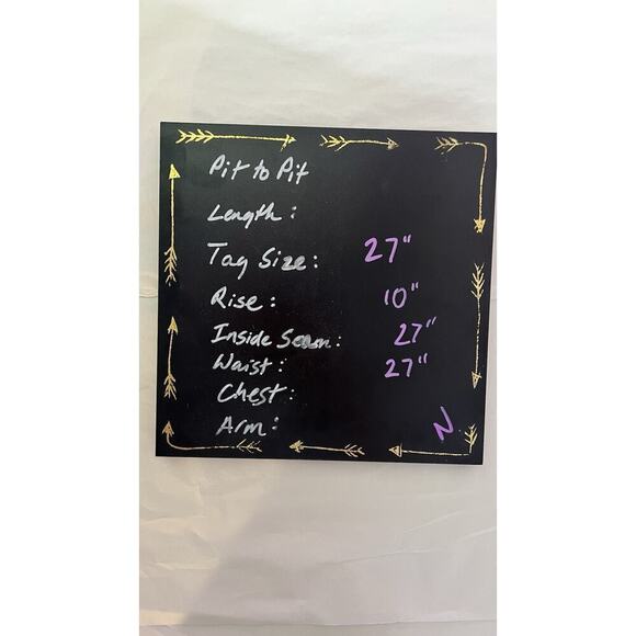 We The Free People Blue Shayla Skinny Bootcut‎ Crop Flare Denim Size 27 Stretch - Picture 10 of 10